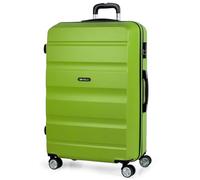 ITACA - Maletas Grandes de Viaje: Maleta Grande 23 Kilos, Maleta Viaje Grande, Maleta De Viaje para Todas Tus Aventuras. Material ABS Resistente y Ligera, Pistacho