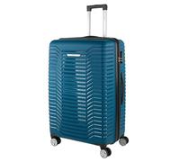ITACA - Maletas Grandes De Viaje Rígidas Ligeras con 4 Doble Rueda 360° Maleta Grande 23 Kilos Alta Resistencia Extensible Maleta XL Duradera, Petroleo