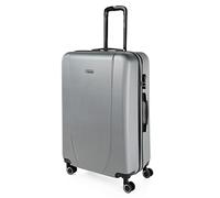 ITACA - Maletas Grandes de Viaje: Maleta Grande 23 Kilos, Maleta Viaje Grande, Maleta De Viaje para Todas Tus Aventuras. Material ABS Resistente y Ligera, Plata