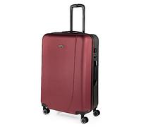 ITACA - Maletas Grandes De Viaje Rígidas Ligeras con Maleta Grande 23 Kilos Alta Resistencia Maleta XL Duradera, Granate-Antracita