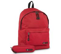 ITACA - Mochilas - Mochila ITACA - Mochila Casual - Mochila Hombre. Mochila Viaje Cabina Avion 40x20x25 - Mochilas Instituto - Mochilas Juveniles., Rojo