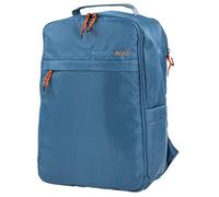 ITACA - Mochila viaje cabina avión. Maleta de mano con compartimentos. Compatible Ryanair, Azul