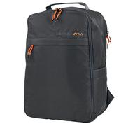 ITACA - Mochila viaje cabina avión. Maleta de mano con compartimentos. Compatible Ryanair, Gris oscuro