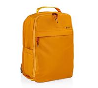 ITACA - Mochila viaje cabina avión. Maleta de mano con compartimentos. Compatible Ryanair, Mostaza