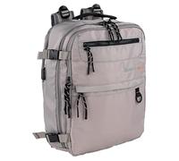 ITACA - Mochila Viaje Cabina Avion Maleta Ligera De Mano Low Cost Con Compartimentos Compatible Ryanair, Taupe