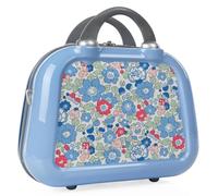 ITACA - Neceser Viaje - Neceser de Viaje Mujer Rígido de Material Ligero y Resistente. Estuche Maquillaje Mujer Rígido Juvenil., Azul