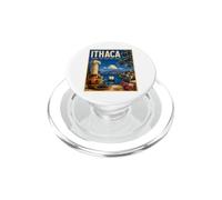 Itaca Tomando Largo Camino a casa La odisea de Homero Mitología Griega PopSockets PopGrip para MagSafe