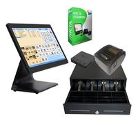Itactil TPV táctil Completo + cajón + Impresora térmica 80mm + 3 Meses de suscripción Essential