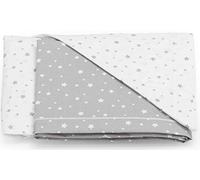 Italbaby 020.1007-004 - Juego de cuna de 3 piezas, diseño de estrellas, color gris