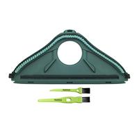 Italdos Bajo cepillo compatible con Folletto VK 140 150 cerdas suelo para cepillo HD 40 HD50 recambio cepillo aspirador verde