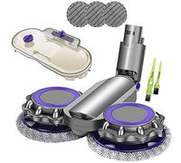 Italdos Cepillo Fregasuelos Cabezal Fregona Compatible para Dyson V6 Animal DC58 DC59 DC61 DC62 DC74 Slim Cepillo Eléctrico Turbo a Rodillo con Cerdas Suaves para Parquet Piso Duro