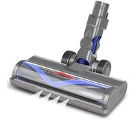 Italdos Cepillo motorizado eléctrico Turbo compatible con Dyson V6 DC62 DC61 DC58 DC59 cepillo de rodillo con cerdas mixtas y luz LED automática