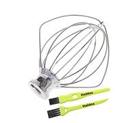 Italdos K45WW Batidor de Alambre para KitchenAid KSM90 K45 KSM150 con Cabezal inclinable - Acero Inoxidable (tamaño 4.5QT / 4.3 L)