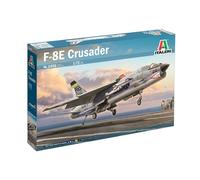 Italeri- 0 Cruzado 1456 1:72 F-8E Crusader-Modelo de Suelo, Hobby, Pegado, Kit d