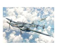 Italeri 0049 1:72 DT. BF-110 C-3/C-4 Zerstörer - modelismo, Kit, modelismo de pie, Manualidades, Hobby, encolado, Kit de plástico, Fiel al Detalle
