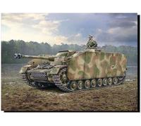 Italeri 0223 1:35 DT. SD.Kfz.167 Sturmgeschütz IV - modelismo, Kit, Modelo de Soporte, Manualidades, Hobby, Pegar, Kit de plástico, Fiel al Detalle, Kit de Tanque, Militar, Multicolor