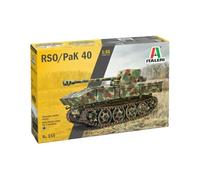 Italeri 0355 1:35 7.5cm RSO con PAK40 - reproducción Fiel, modelismo, Kit plástico, Kit Tanque, 1:35, modelismo, Montaje