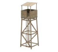 Italeri 0418 1:35 Wooden Watch Tower - Model Building Kit, Sta (Importación USA)
