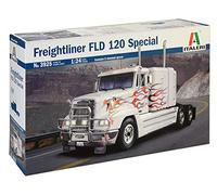 Italeri 1:24 Freightliner FLD 120 (Clásico) - reproducción Fiel, modelismo, Hobby, encolado, Kit de plástico, Montaje