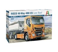 Italeri 1:24 Iveco Hi-Way 480 E5 (Low Roof), maqueta, construc (Importación USA)