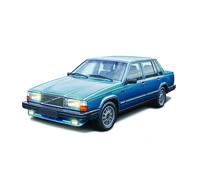 Italeri Kit de maqueta Volvo 760 GLE 1:24, piezas cromadas, ruedas de goma, IT3623
