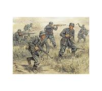 Italeri-1:72 Deutsche Infanterie Alemana Kit de Modelo, Color sin Pintar, Standart (6033)