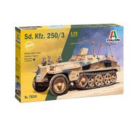 Italeri 1/72 Sd.Kfz. 250/3 with 3 Figures # 7034 (Importación USA)