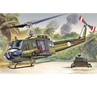 Italeri 1247 1:72 UH-1D Slick-originalgetreue Réplica fiel, construcción de maquetas, kit de construcción de plástico, manualidades, aficiones, pegar, maqueta, montaje, sin pintar, multicolor