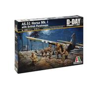 Italeri 1356 - 1/72 AS.51 HORSA Mk.I/II & Brit. Fallschirm - Nuevo