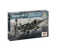 Italeri 1401S 1:72 - Harrier Gr.3 (Falklands), Multi-Color (14 (Importación USA)