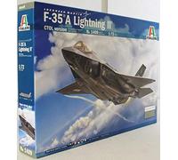 Italeri 1409S 1409S-1:72 F-35A Lightning II - Maqueta de Coche (construcción de Modelos, Manualidades, aficiones, Pegamento, Kit de Montaje de plástico, sin lacar)