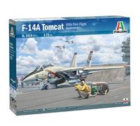 Italeri 1414S 1:72 F-14A Tomcat Recessed Line Panels, réplica Fiel Original, maquetas, Manualidades, Hobby, Pegar, Juego de construcción de plástico, Montaje