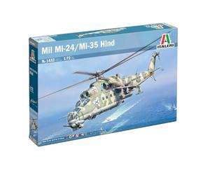 Italeri 1432 Mil Mi-24 / Mil Mi-35, Escala 1:72, Kit de Modelo de plástico/Montaje de Modelo