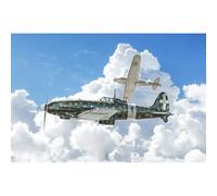 Italeri 1439S - 1:72 MC 202 Folgore, maqueta, maqueta, modelismo, modelismo, Manualidades, aficiones, Pegado, Juego de construcción de plástico, detallado