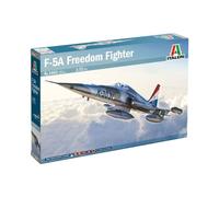 Italeri -1441 F-5A Freedom Fighter, 1:72 Scale, Model Kit, Pla (Importación USA)