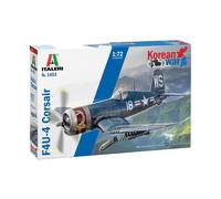 Italeri -1453 F4U-4 Corsair-Korean War, 1:72 Scale, Model Kit, (Importación USA)