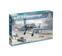 MODELO ESTÁTICO ITALERI JUNKERS JU-87 G-2 KANONENVOGEL AVIÓN MILITAR 1/72