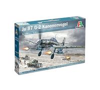 Italeri 1466S 1:72 Ju-87G-2 Cannon Bird - modelismo, Kit, Libre, Hobby, Pegar, Kit de plástico, detallado, sin Pintar