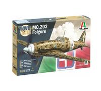 ITALERI 1481 Kit De Modelo De Plástico 1/72 MC.202 Folgore WWII Aces
