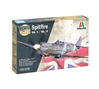 Italeri 1482 Spitfire Mk.V/Mk.IX Aces 1:48 Model Kit