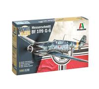 Italeri 1483 Bf 109 G-2/G-6 WWII Aces 1:72 Scale Plastic Model (Importación USA)