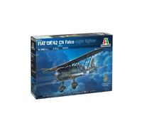 Italeri 1485 Caza Nocturno FIAT CR.42 CN Falco 1:72 - reproduc (Importación USA)