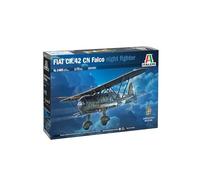 Italeri 1485 Caza Nocturno FIAT CR.42 CN Falco 1:72 - reproducción Fiel, modelismo, Kit de plastico, Manualidades, Hobby, encolado, modelismo, ensamblaje, sin Pintar