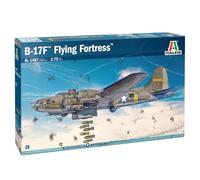 Italeri 1487 B-17F Flying Fortress, escala 1:72, Plastic Model Kit/Modelo de plástico para montar
