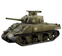 ITALERI 25751 1:56 US M4 Sherman (75 mm) - modelismo, Kit, modelismo de pie, Manualidades, Hobby, encolado, Kit de plastico, Fiel al Detalle, sin Pintar