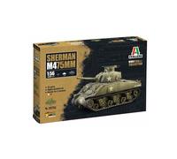 ITALERI 25751 MAQUETA MILITAR SHERMAN M4 75MM 1/56