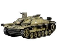 Italeri 25756 1:56 SD.Kfz. 142/1 StuG III - modelismo, Kit, modelismo de pie, Manualidades, Hobby, encolado, Kit de plástico, Fiel al Original, sin Pintar