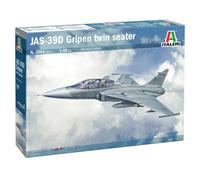 Italeri 2664 - Saab JAS-39D Gripen Doble Asiento 1:48 Kit De Modelo - Envío T48