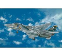 Italeri Italeri-1/48 Italia 2667 1:48 F-14A Tomcat-modelismo, Modelo de Suelo, Hobby, Pegado, Kit de plástico, detallado, Color unpainted, Talla única