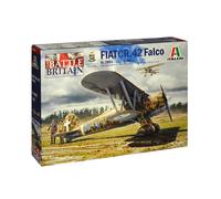 Italeri 2801 Fiat CR.42 Falco, B de B 80th, Avión 1:48 Escala Plástico Kit-T48